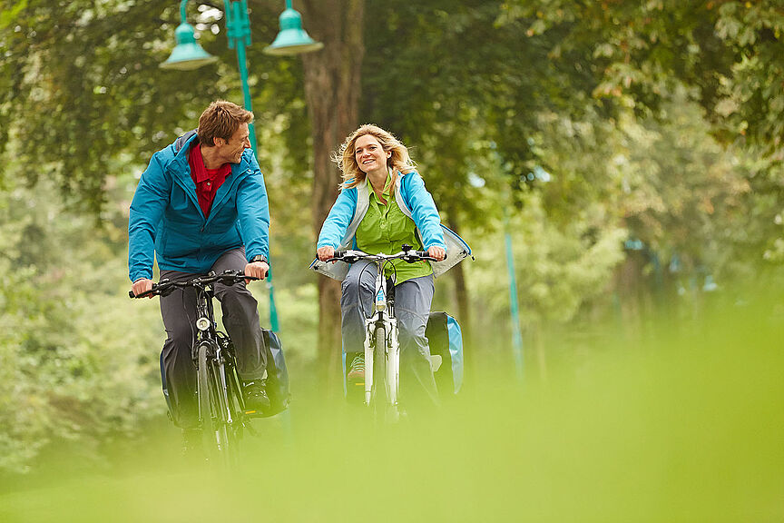 Radreisen sind beliebt. Radreisen sind beliebt.